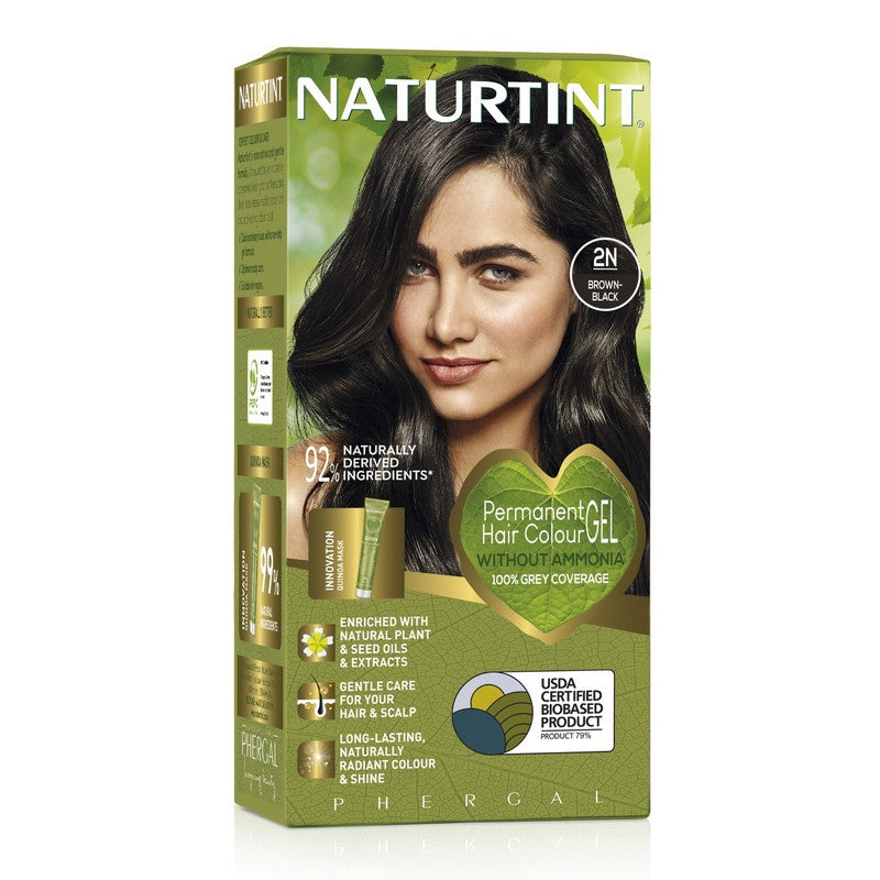Naturtint Permanent 2N BrownBlack 170ml