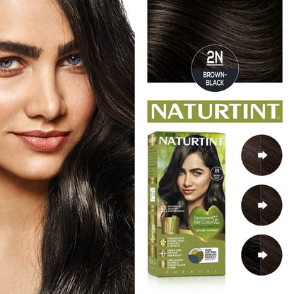 Naturtint Permanent 2N BrownBlack 170ml