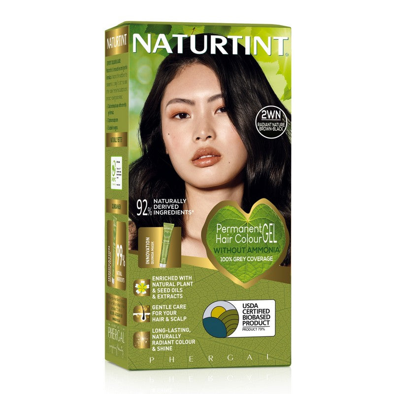 Naturtint Permanent 2WN Radiant Nature Brown Black 170ml