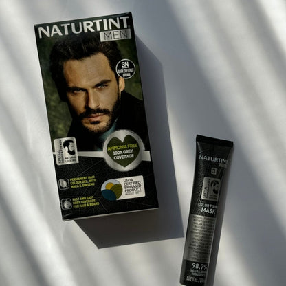 Naturtint Men Permanent Hair Colour Gel 3N Dark Chestnut Brown 170ml