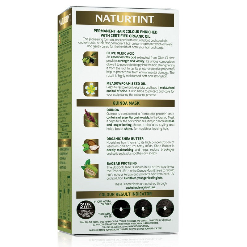 Naturtint Permanent 3WN Radiant Nature Dark Brown 170ml