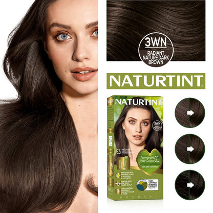 Naturtint Permanent 3WN Radiant Nature Dark Brown 170ml