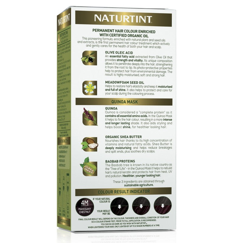 Naturtint Permanent 4M Mahogany Chestnut 170ml