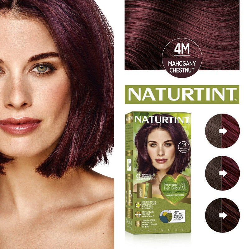 Naturtint Permanent 4M Mahogany Chestnut 170ml