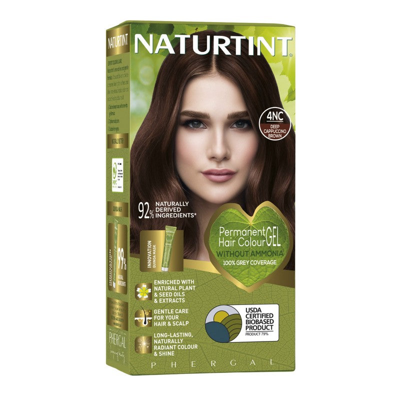 Naturtint Permanent 4NC Deep Cappuccino Brown 170ml