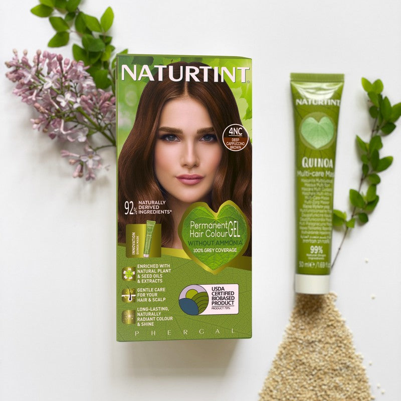 Naturtint Permanent 4NC Deep Cappuccino Brown 170ml