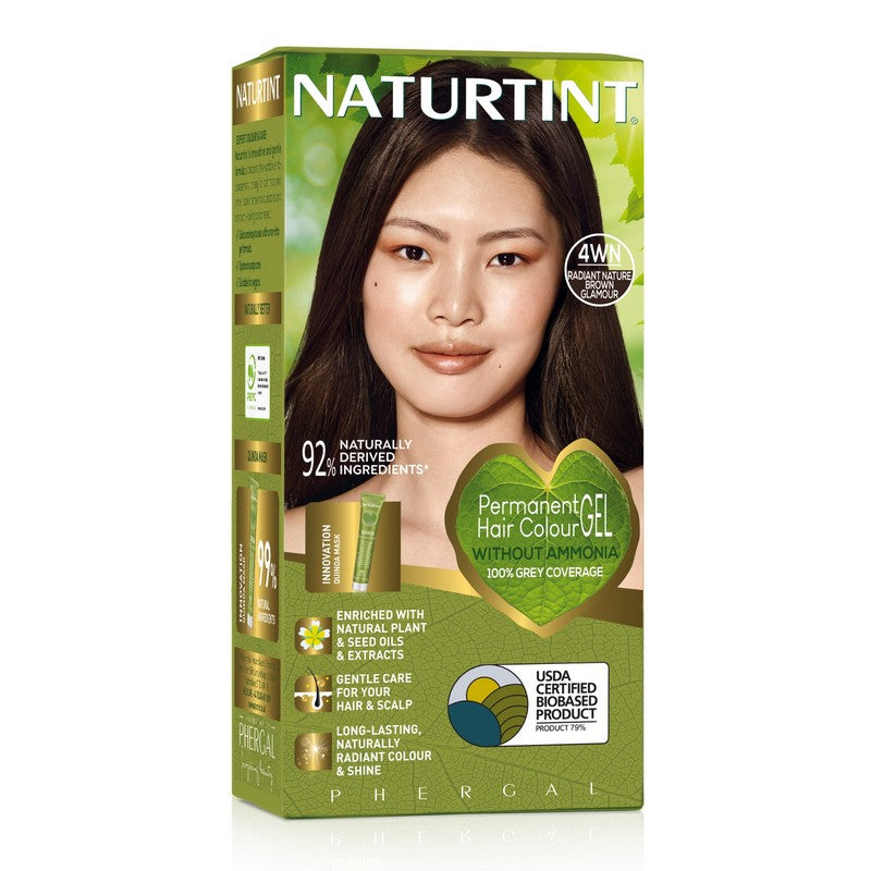 Naturtint Permanent 4WN Radiant Nature Brown Glamour 170ml