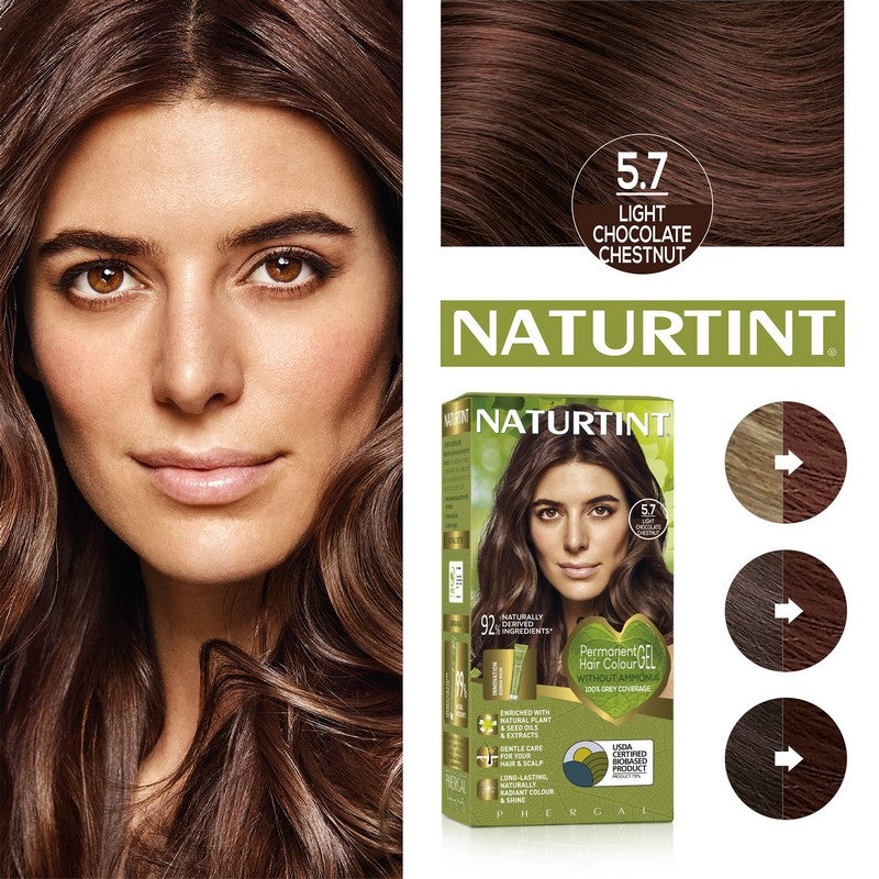 Naturtint Permanent 5.7 Light Choc Chestnut 170ml