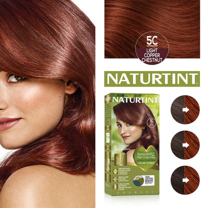Naturtint Permanent 5C Light Copper Chestnut 170ml