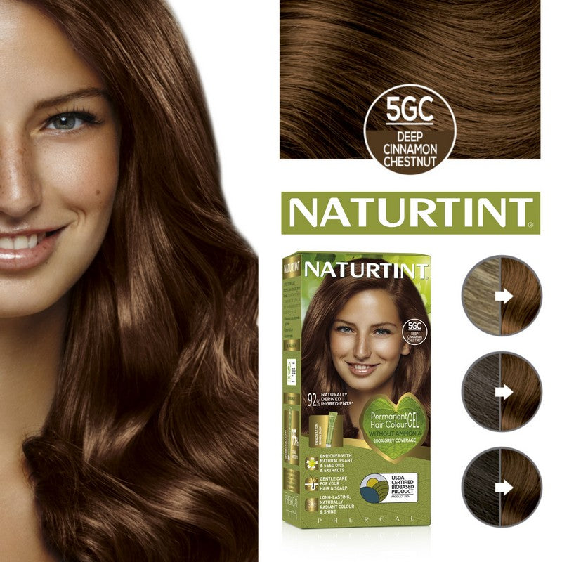 Naturtint Permanent 5GC Deep Cinnamon Chestnut 170ml