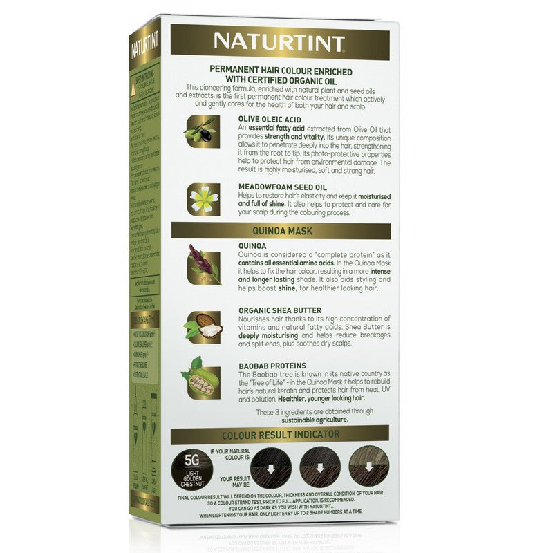Naturtint Permanent 5G Light Golden Chestnut 170ml