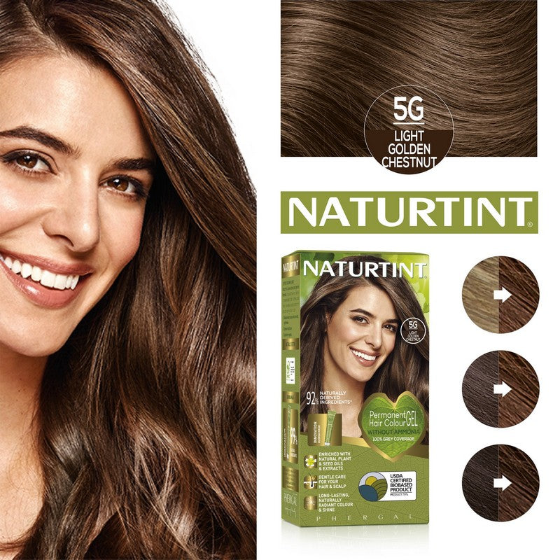 Naturtint Permanent 5G Light Golden Chestnut 170ml