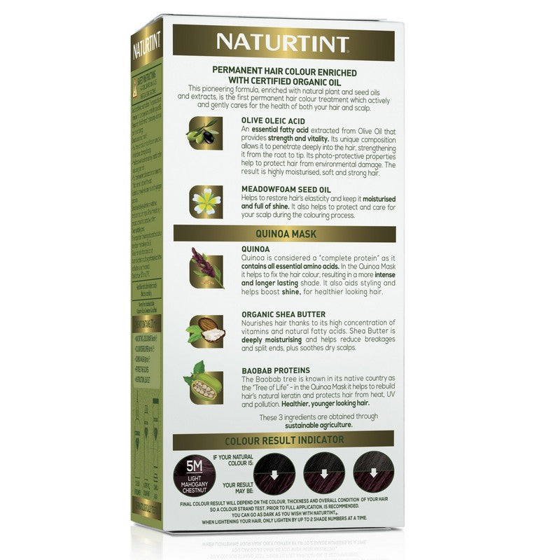 Naturtint Permanent 5M Light Mahogany Chestnut 170ml