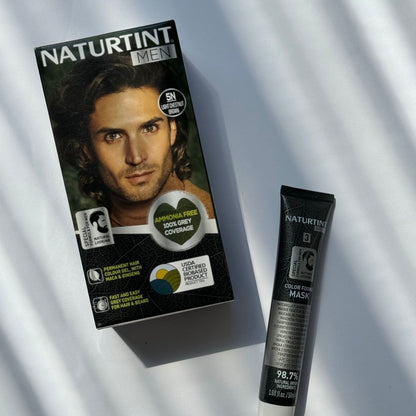 Naturtint Men Permanent Hair Colour Gel 5N Light Chestnut Brown 170ml