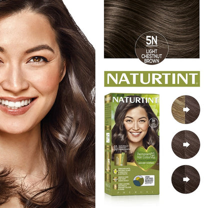 Naturtint Permanent 5N Light Chestnut Brown 170ml