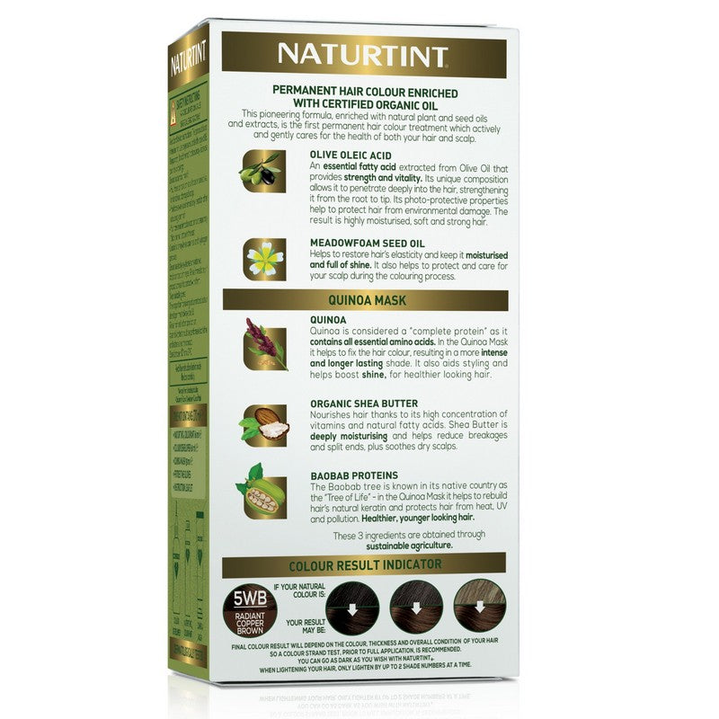 Naturtint Permanent 5WB Radiant Copper Brown 170ml