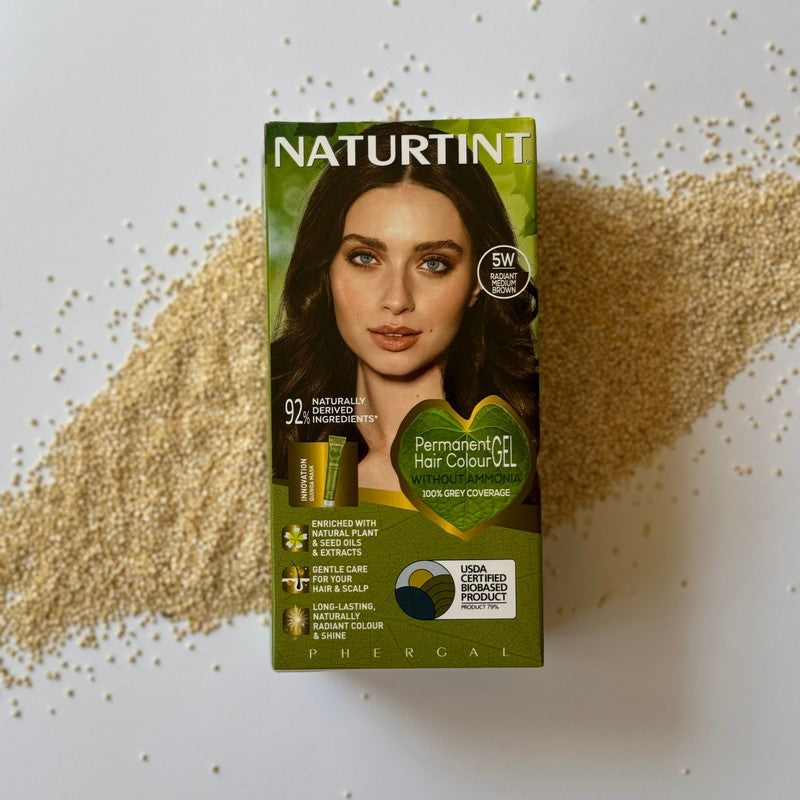 Naturtint Permanent 5W Radiant Medium Brown 170ml