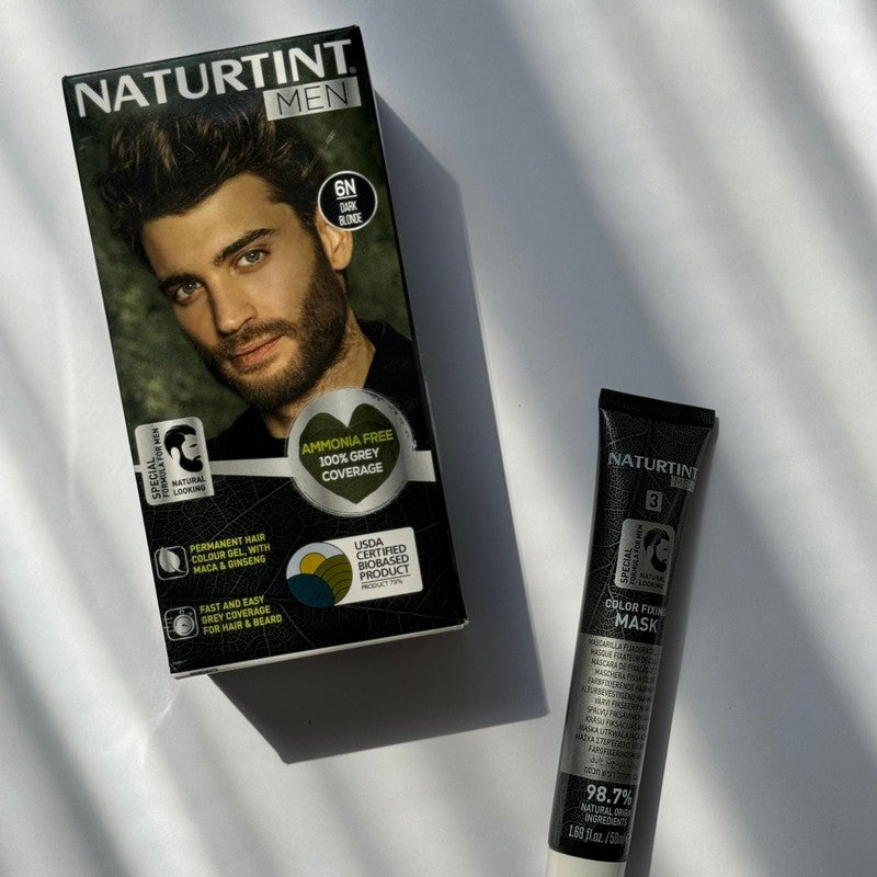 Naturtint Men Permanent Hair Colour Gel 6N Dark Blonde 170ml