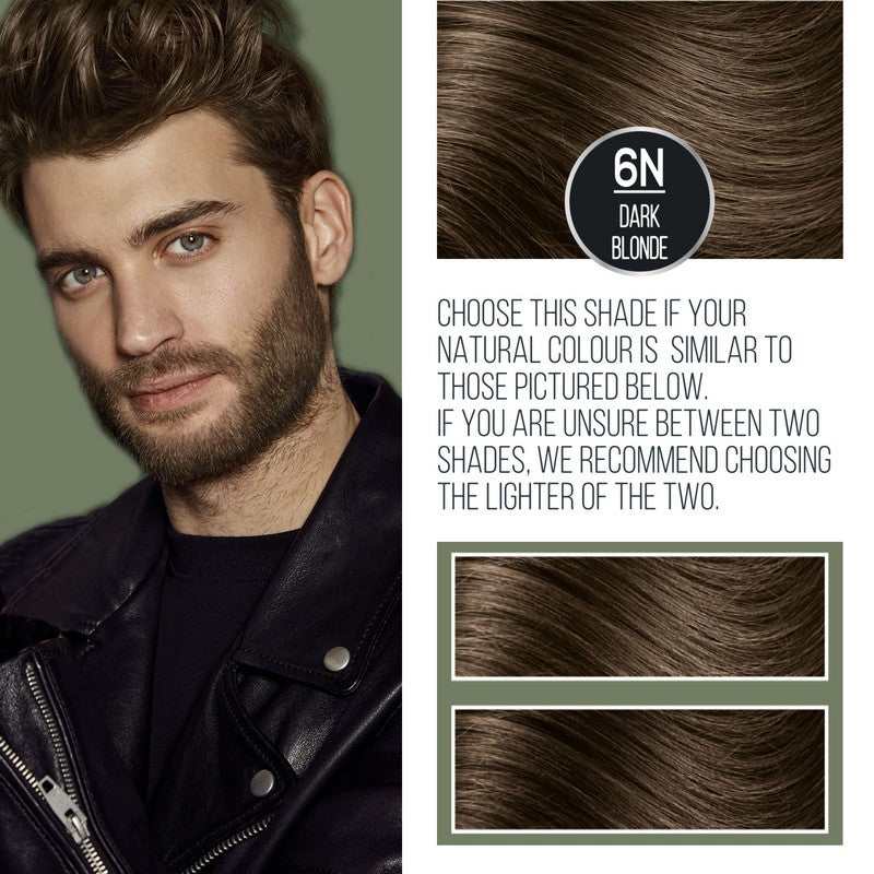 Naturtint Men Permanent Hair Colour Gel 6N Dark Blonde 170ml
