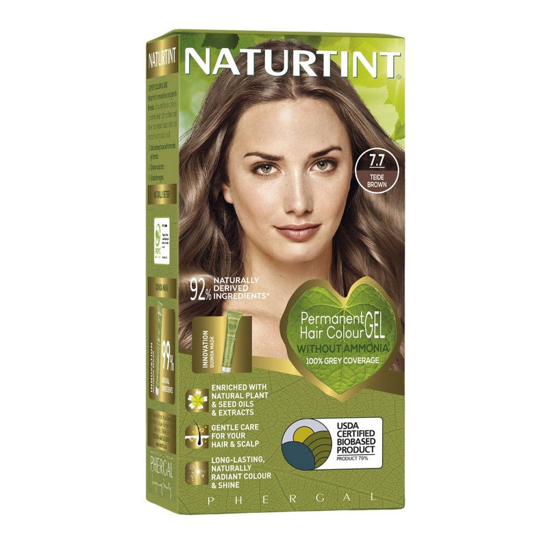 Naturtint Permanent 7.7 Teide Brown 170ml