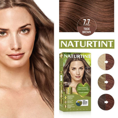 Naturtint Permanent 7.7 Teide Brown 170ml