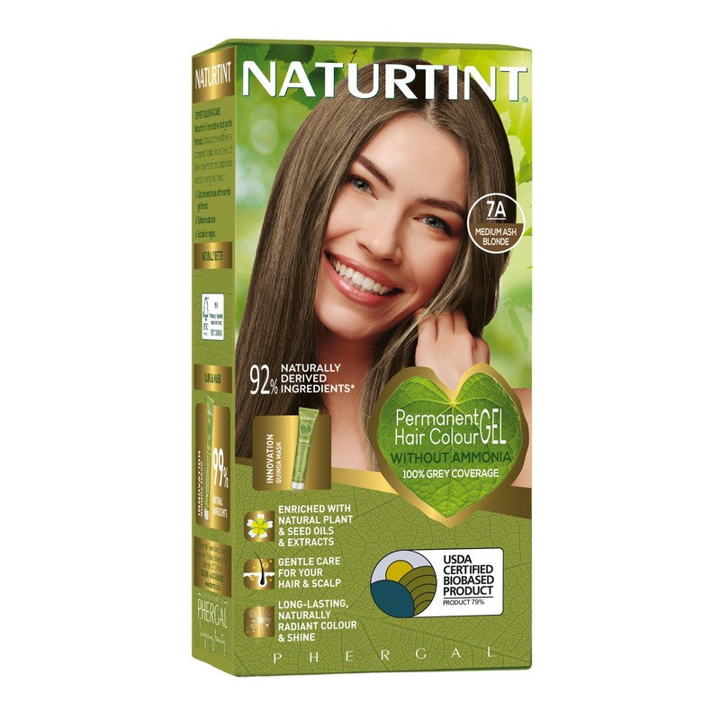 Naturtint Permanent 7A Medium Ash Blonde 170ml