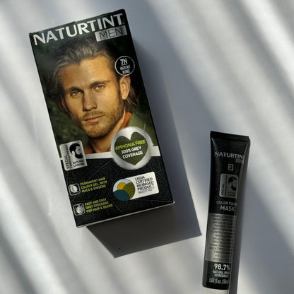 Naturtint Men Permanent Hair Colour Gel 7N Hazelnut Blonde 170ml