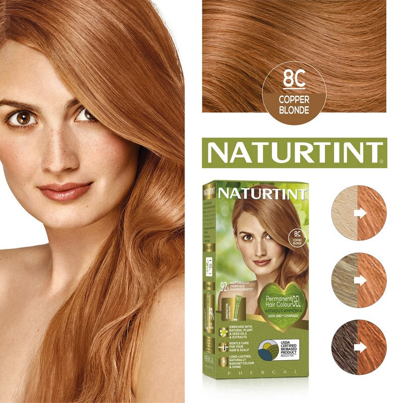 Naturtint Permanent 8C Copper Blonde 170ml