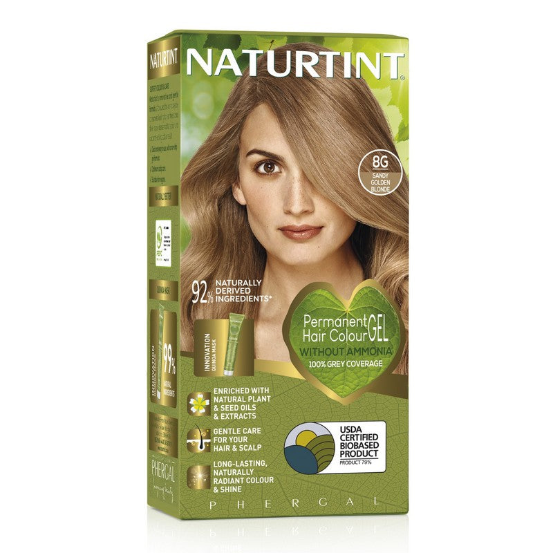 Naturtint Permanent 8G Sandy Golden Blonde 170ml