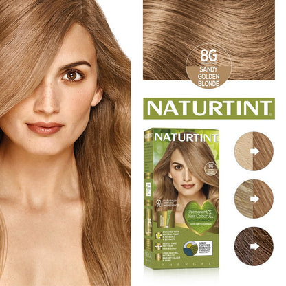 Naturtint Permanent 8G Sandy Golden Blonde 170ml