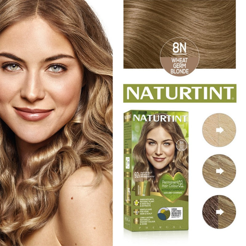 Naturtint Permanent 8N Wheat Germ Blonde 170ml