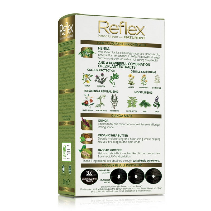 Naturtint Reflex 3.0 Dark Chestnut Brown 110ml
