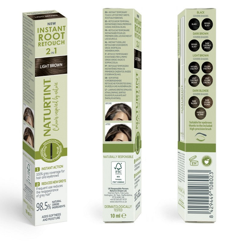 Naturtint 2in1 Instant Root Retouch Light Brown 10ml