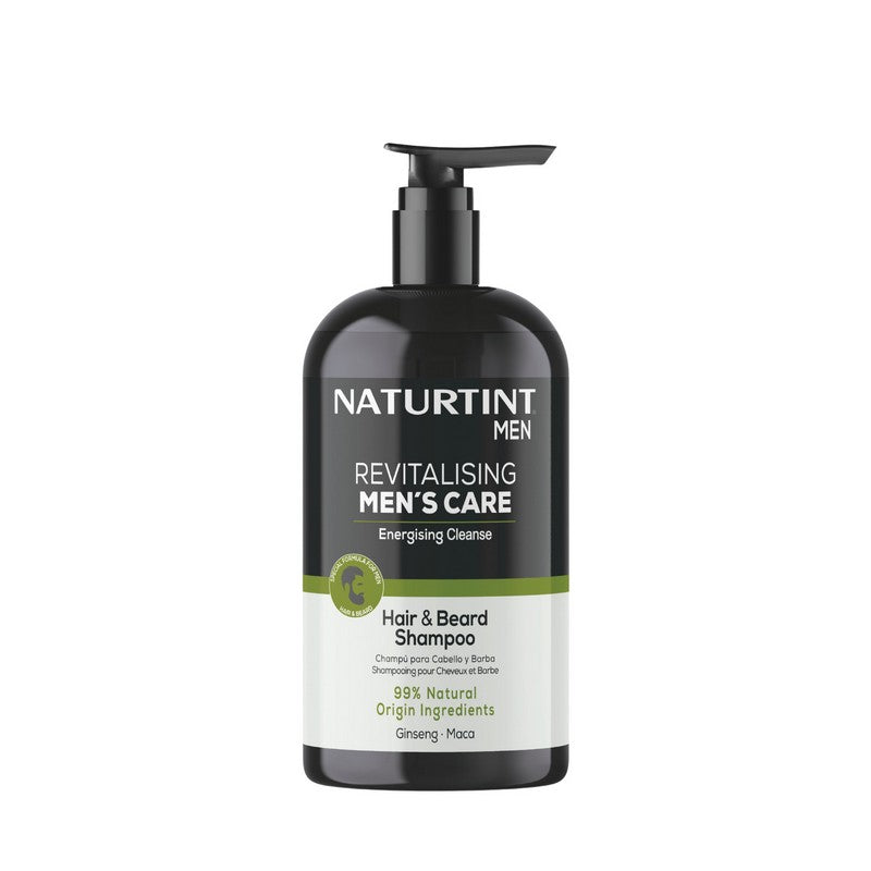 Naturtint Revitalising Men's Care Hair and Beard Shampoo 500ml