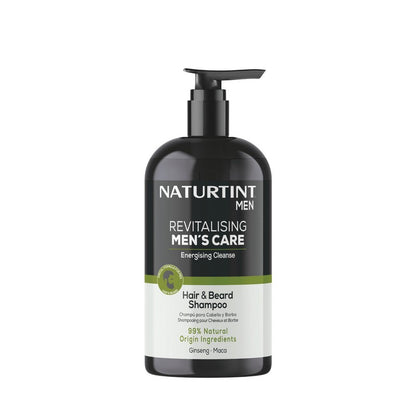 Naturtint Revitalising Men's Care Hair and Beard Shampoo 500ml