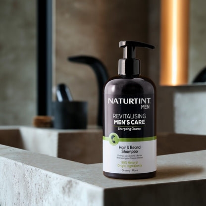 Naturtint Revitalising Men's Care Hair and Beard Shampoo 500ml
