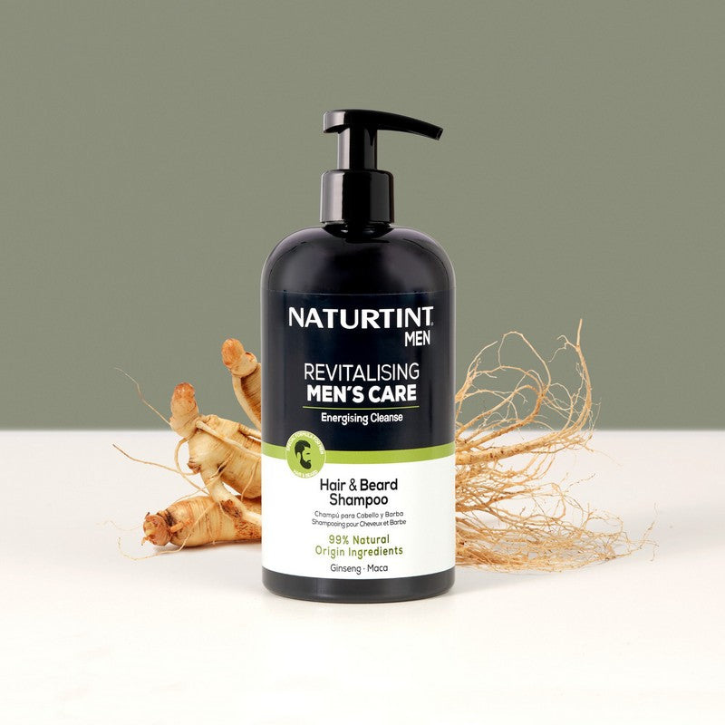 Naturtint Revitalising Men's Care Hair and Beard Shampoo 500ml