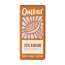 Ombar 72% Cacao Organic Vegan Dark Chocolate