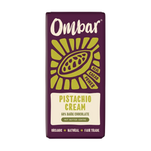 Ombar Organic Vegan Pistachio Centres 60% Dark Chocolate 70g
