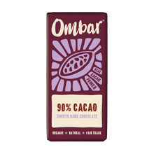 Ombar 90% Cacao Dark Chocolate Bar