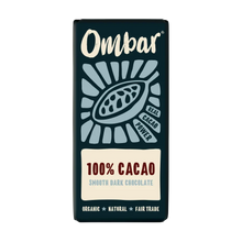 Ombar 100% Cacao Organic Vegan Dark Chocolate 70g