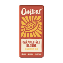 Ombar Blonde Caramelised White Choco Bar 70g