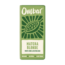 Ombar Matcha Blonde Caramelised White Choco Bar 70g