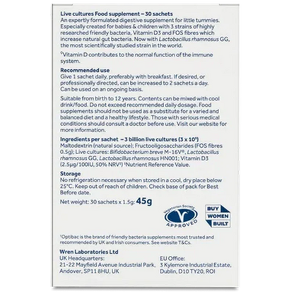 Optibac Probiotics Babies & Children