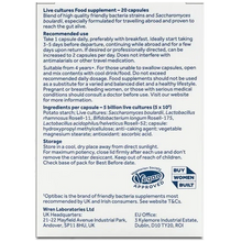 Optibac Probiotics Travel Abroad 20 Capsules