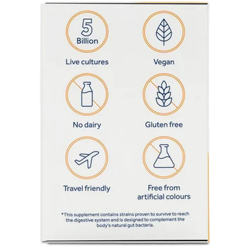 Optibac Probiotics Travel Abroad 20 Capsules