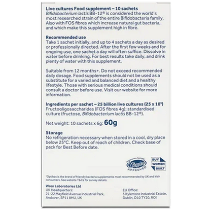 Optibac Probiotics Bifido & Fibre