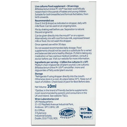 Optibac Probiotics Baby Drops 10ml