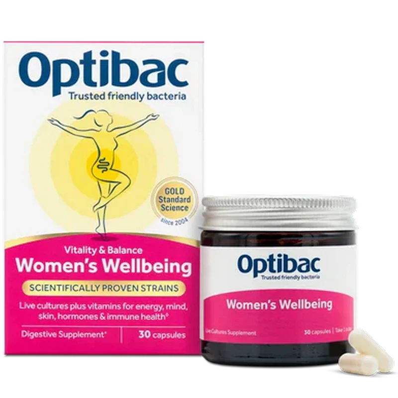 Optibac Probiotics Women's Wellbeing 30 Capsules