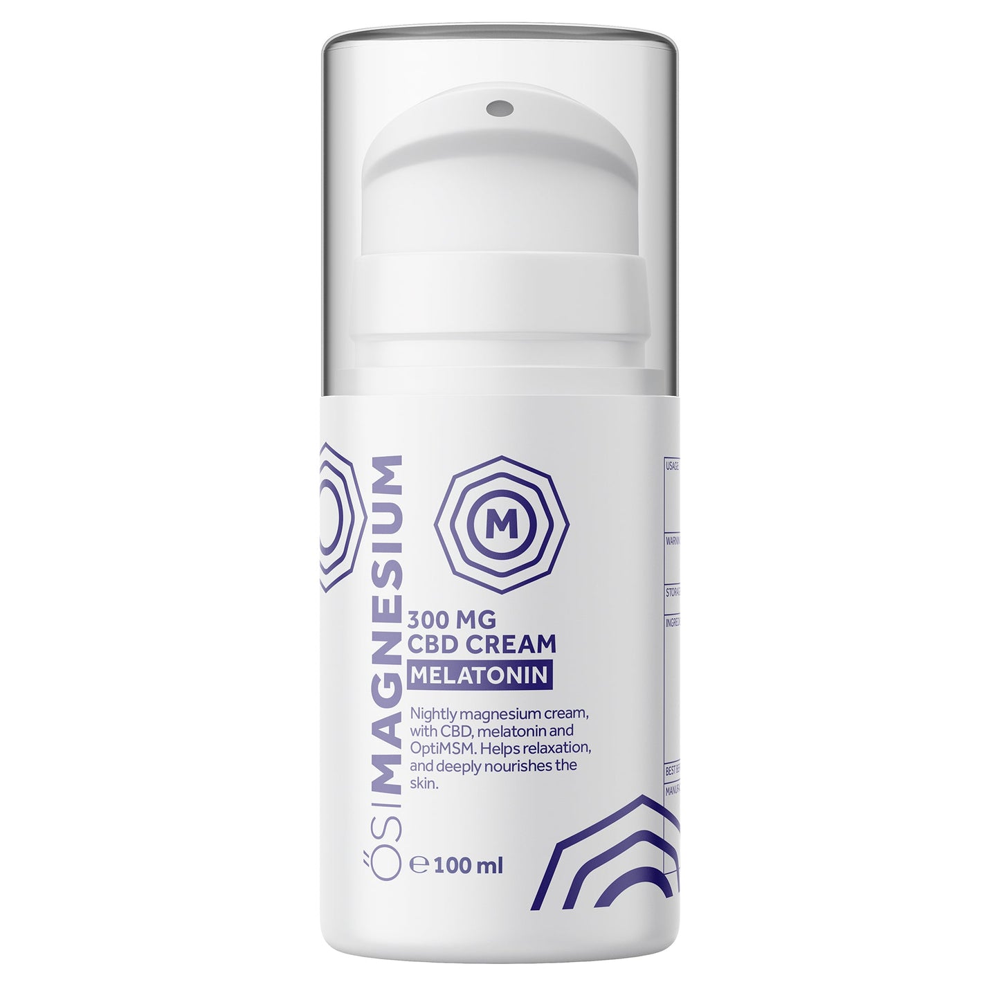 OSI Magnesium Osi Magnesium 300mg CBD Cream + Melatonin 100ml